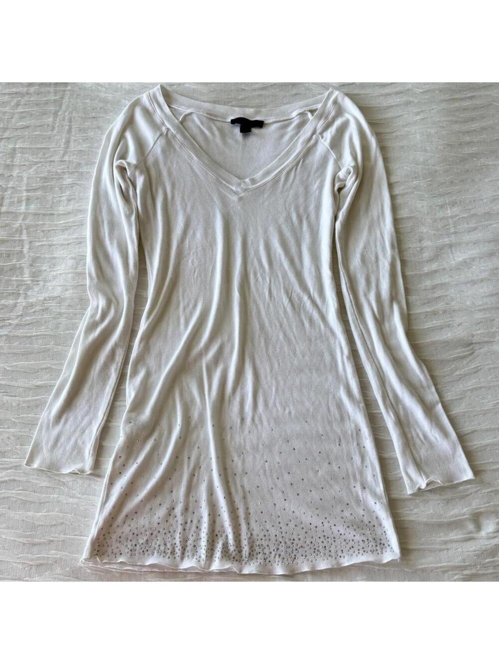 Express Women's White Shirt